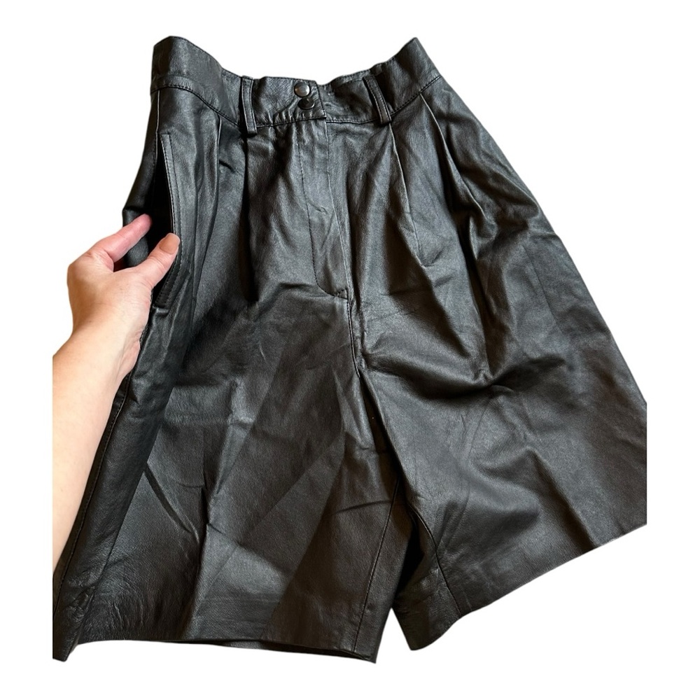 Bagatelle Black High Waist Women's Shorts - Picture 11 of 12
